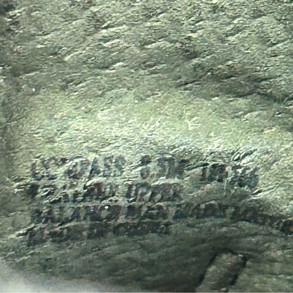 OTBT Ankle Boot Black Leather Zip Back Everyday Women’s Size 8.5 Silver Studded - Picture 9 of 9